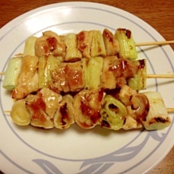 ホットプレートで作る焼き鳥